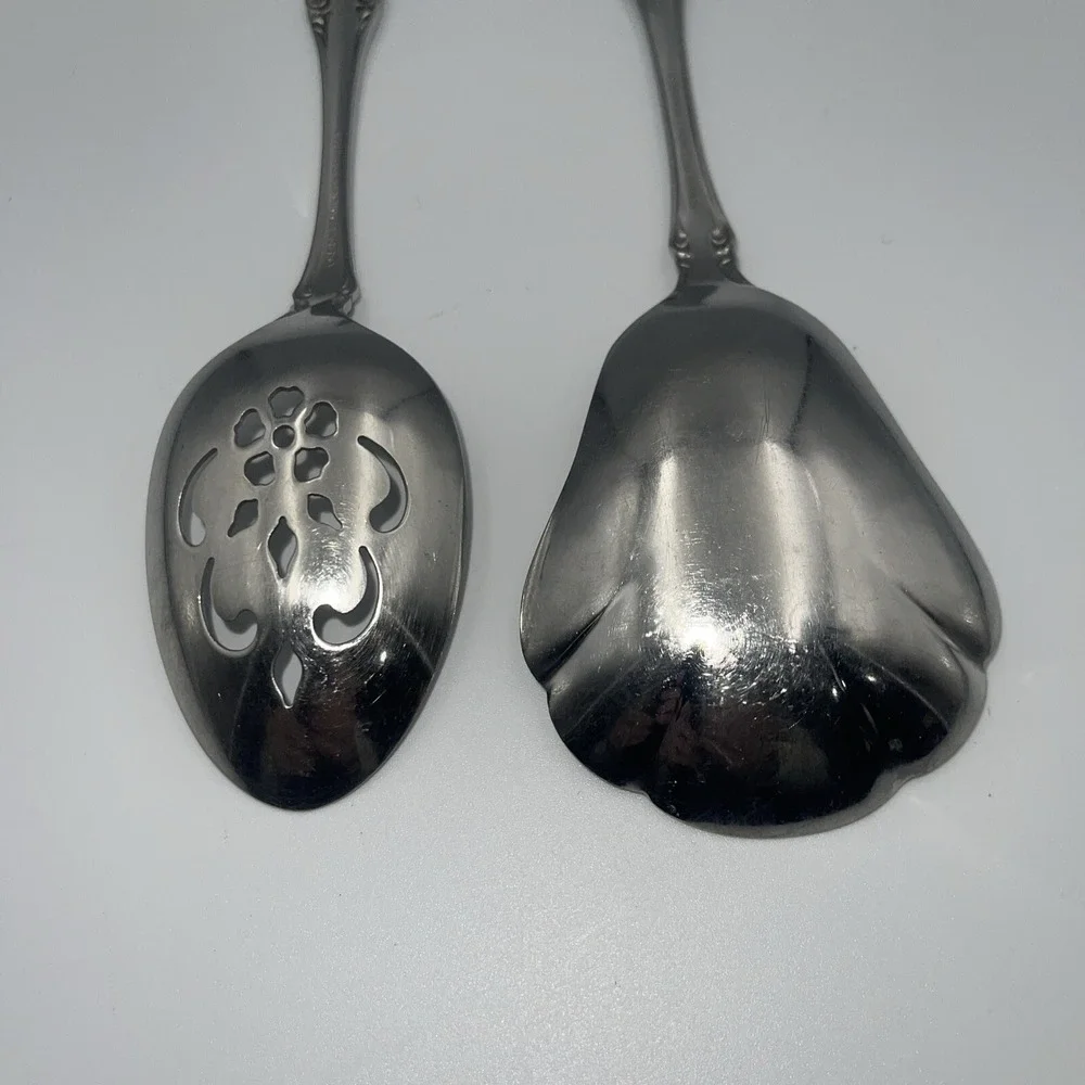 Oneida Community Stainless‎ Brahms Set of 2 Serving Spoons
